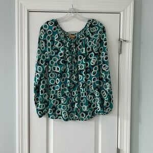 Ellen Tracy long sleeve blouse